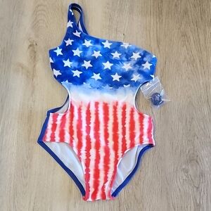 🍃 Art Class girl's one-piece swimsuit Sz S(6-7)